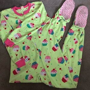Circo Neon Green Cupcake Onesie